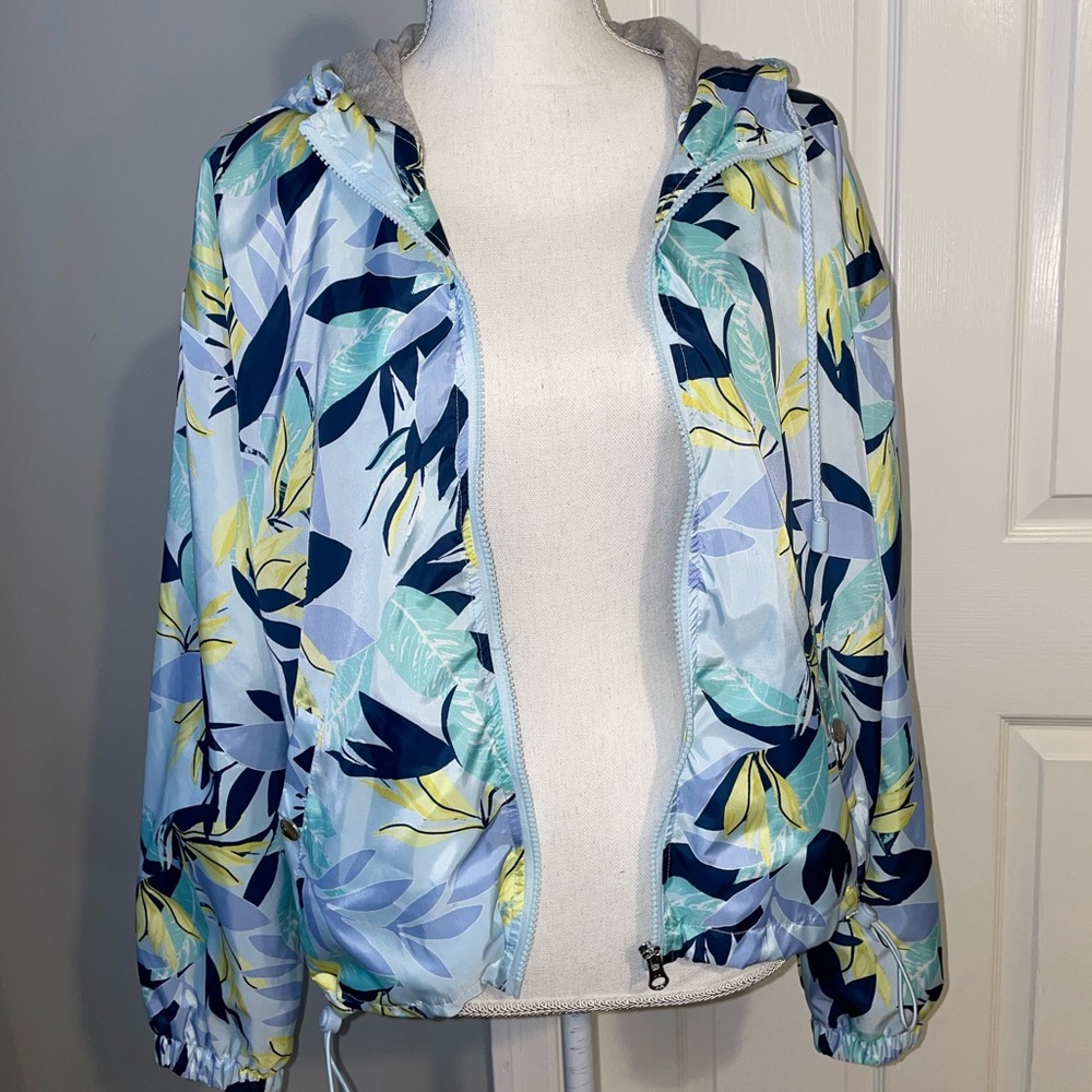 NWT Hurley Glacier Blue Urban Windbreaker - Picture 5 of 10